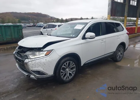 2017 Mitsubishi Outlander Se from USA, damaged, VIN JA4AZ3A35HZ054965